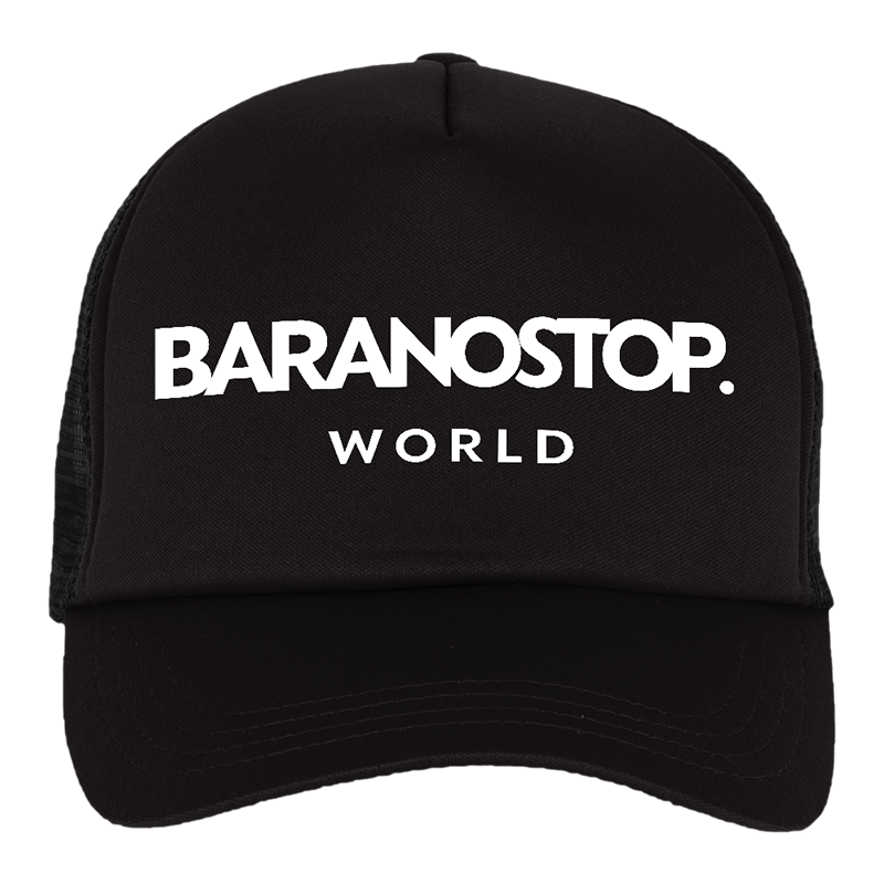 Casquette Trucker Mousse Baranostop Basic Black