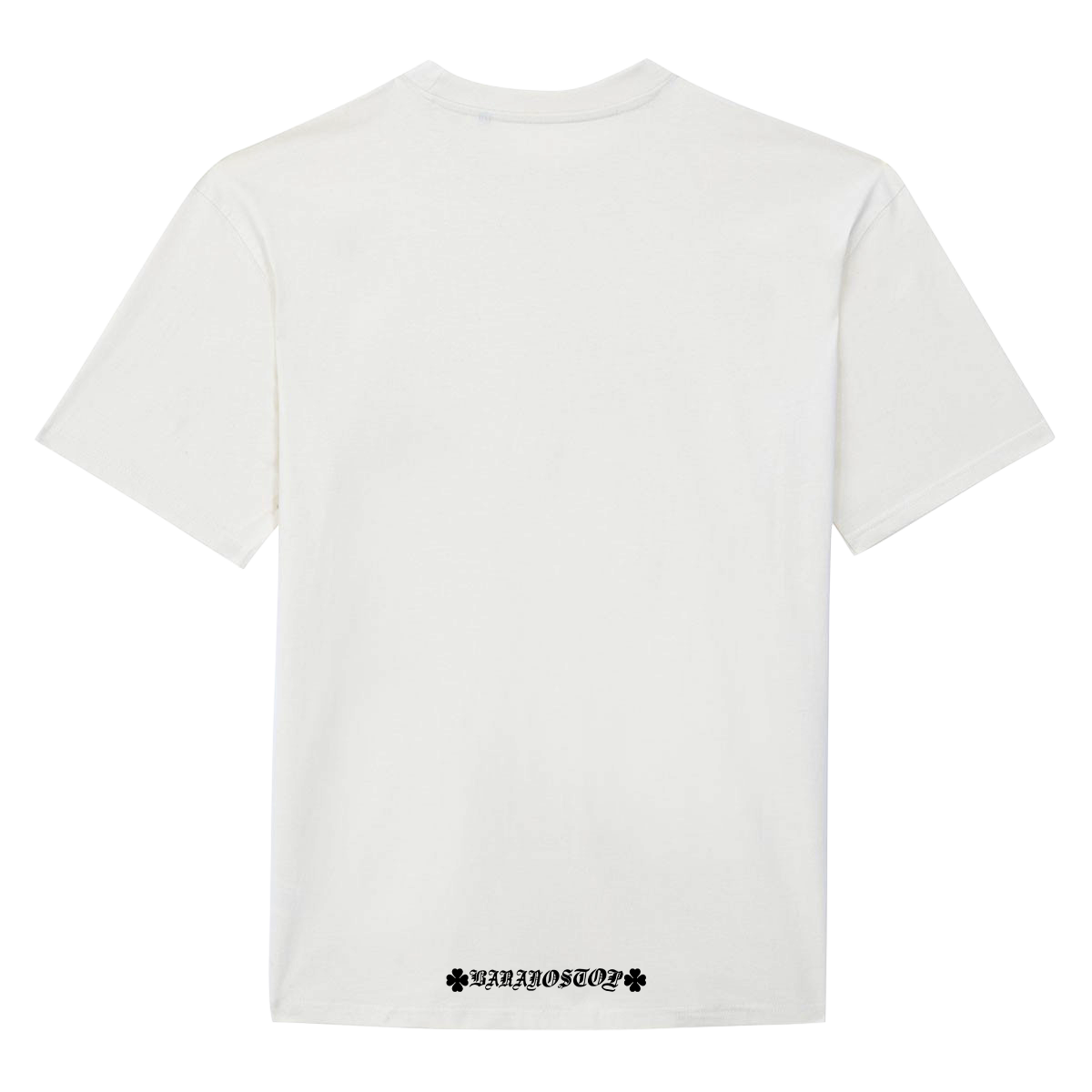 T-shirt 3 Leaves Basic White/Black